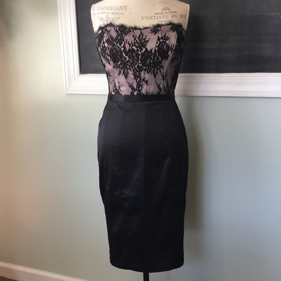 Dresses & Skirts - White House Black Market Lace Evening Dress 10